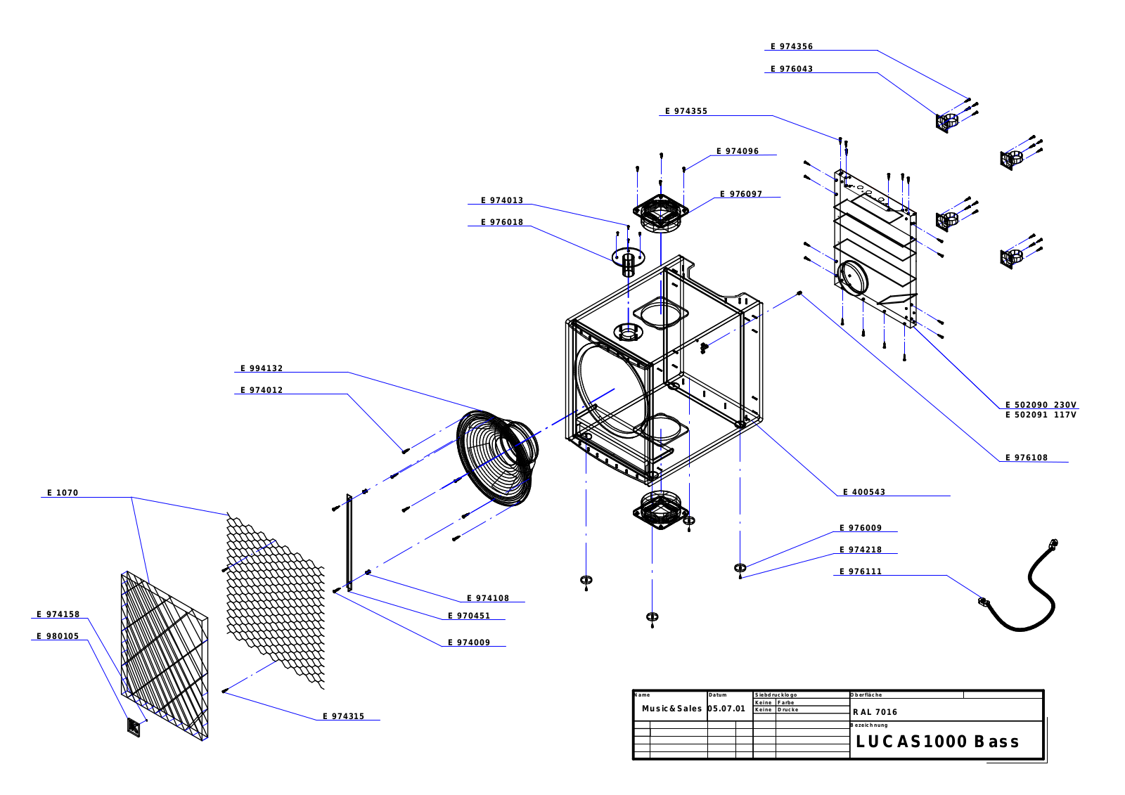 HK lucas 1000 schematic