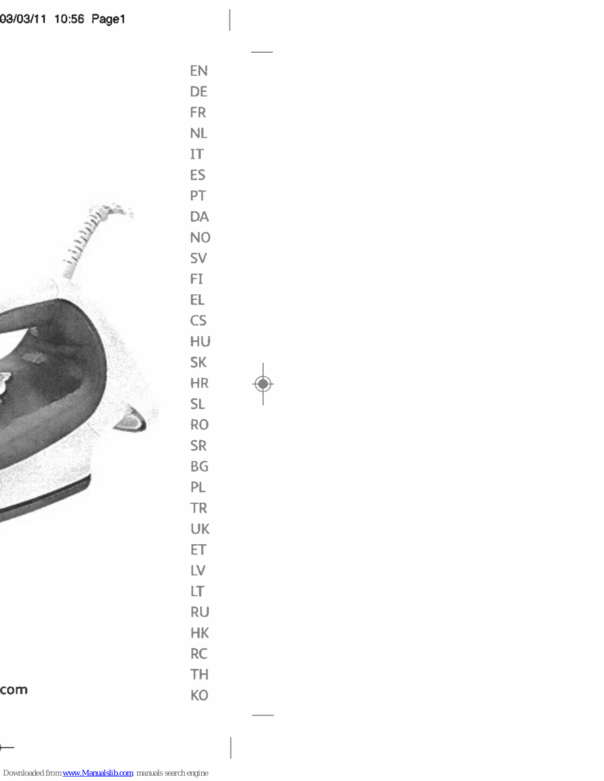 TEFAL FV9540 User Manual - ManualMachine.com