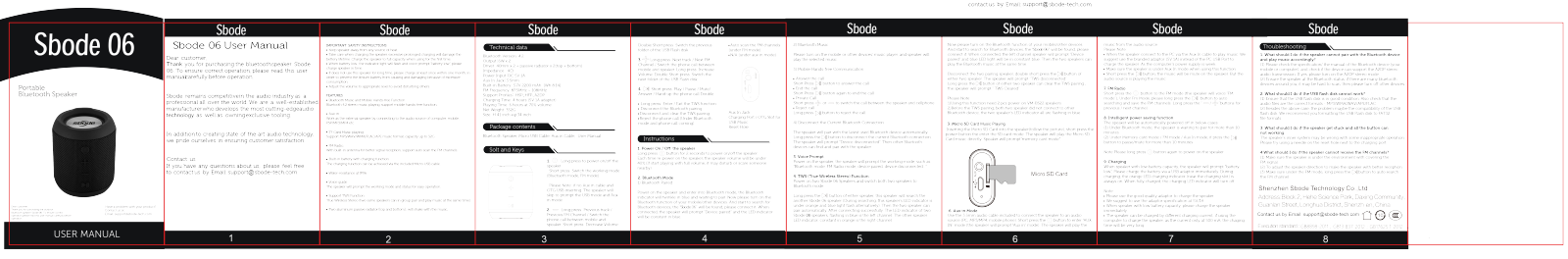 Sbode 06 User Manual