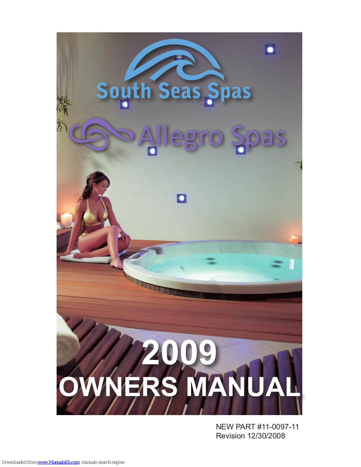 South Seas Spas Allegro Spas 2009 Owner's Manual