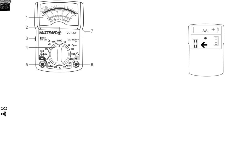 VOLTCRAFT VC-12A User guide