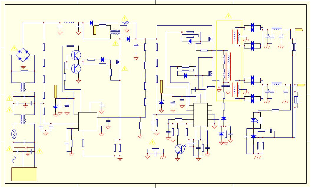 Skyworth 168P-P42TTS-10 Schematic