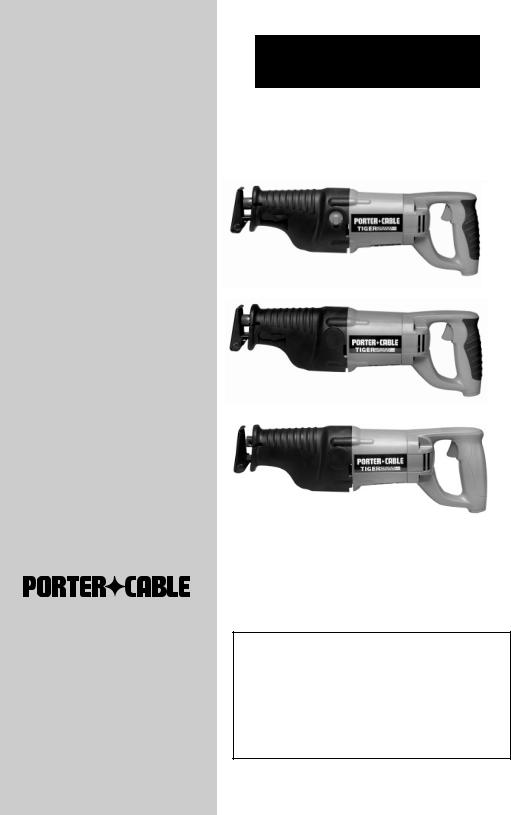 Porter-Cable 745, 746, 748 User Manual