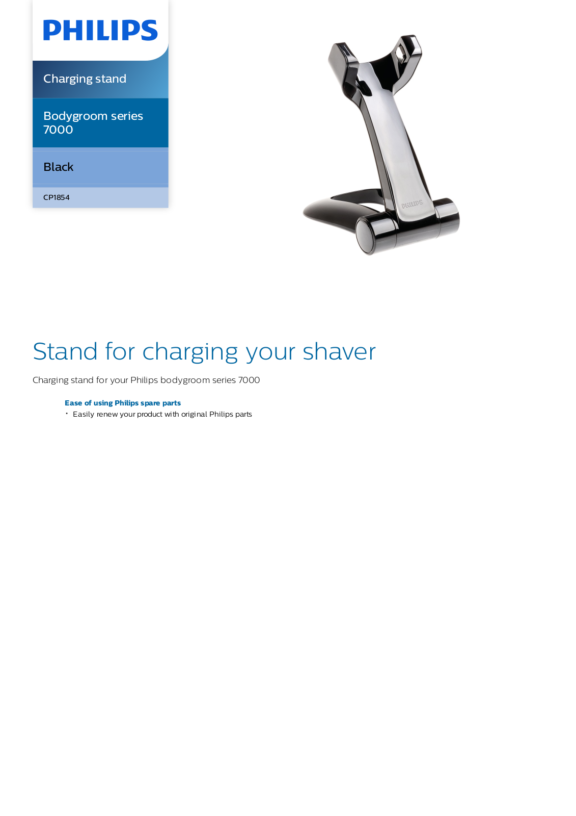 Philips CP1854/01 leaflet - ManualMachine.com