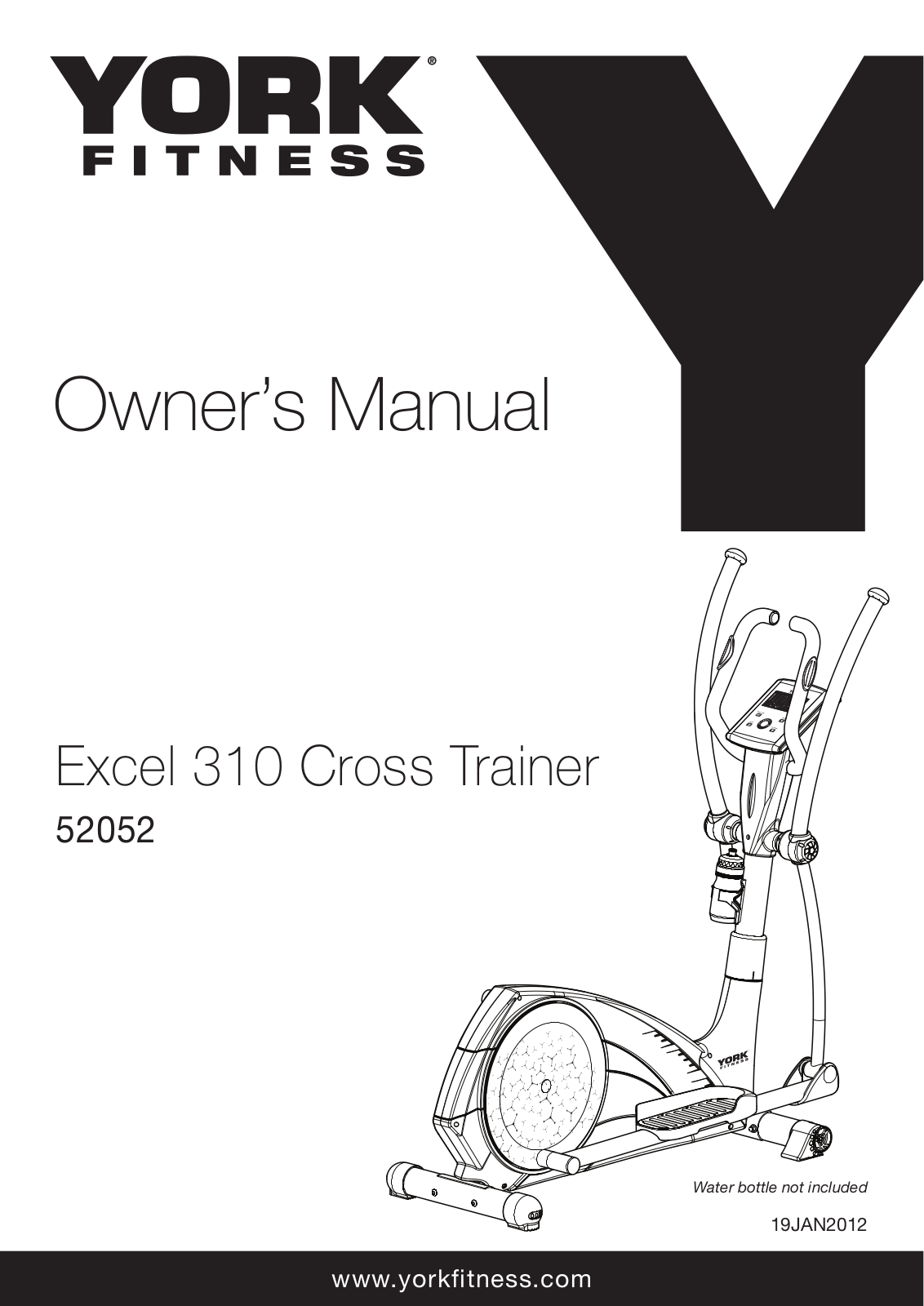 York Fitness Excel 310 User Manual