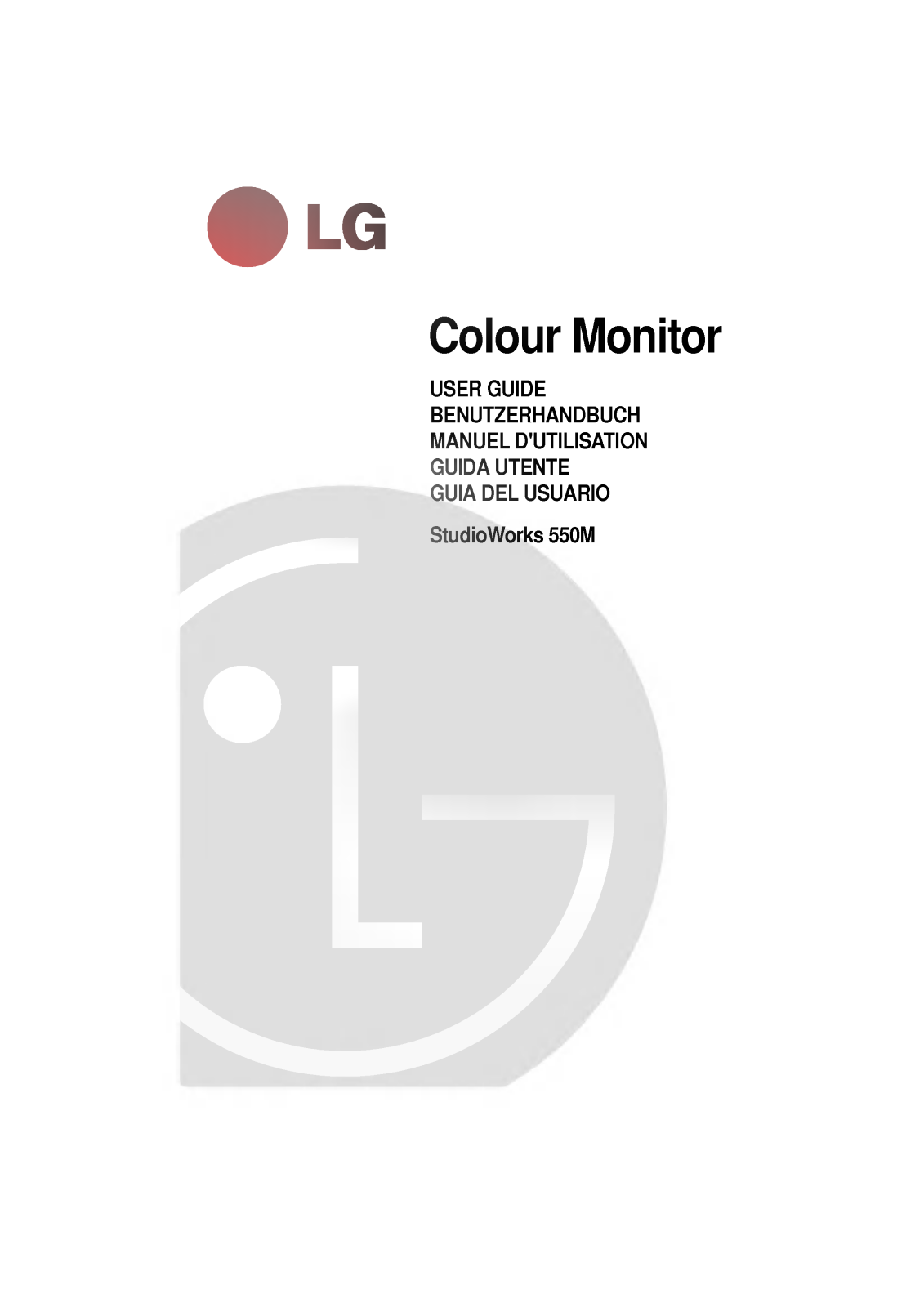 LG CM550 User Manual