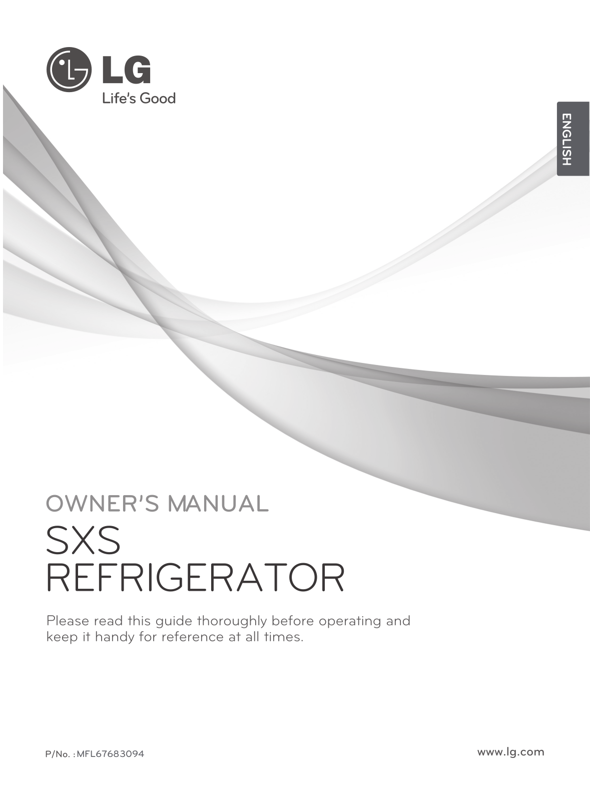 LG GC-L207GLXV Owner’s Manual