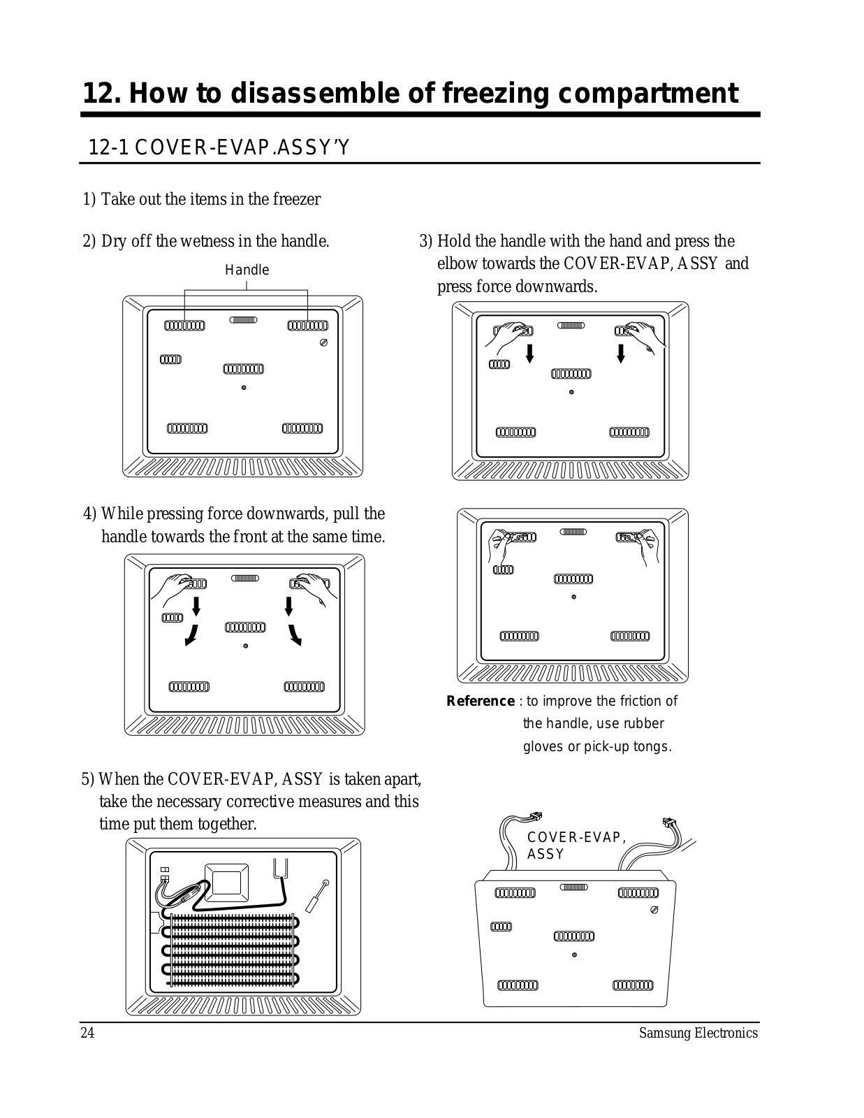 Samsung S39, B42, S42, S43, SG43 Handling Description