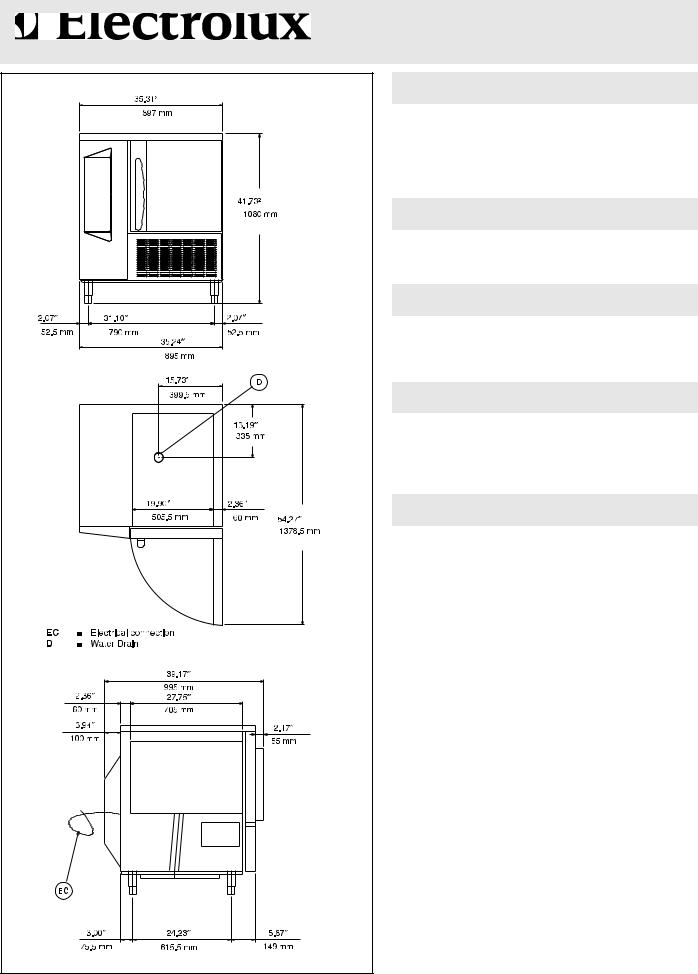 Electrolux 726298 (AOFP061U) General Manual