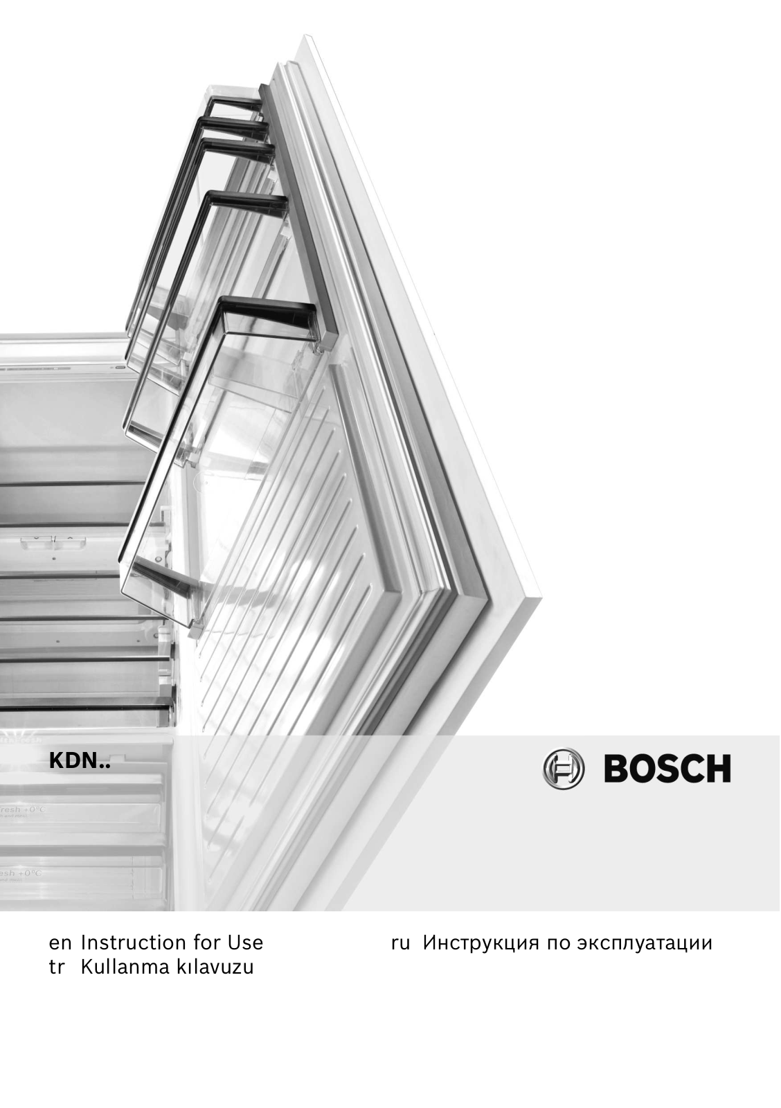 Bosch KDN 56VW25N User manual