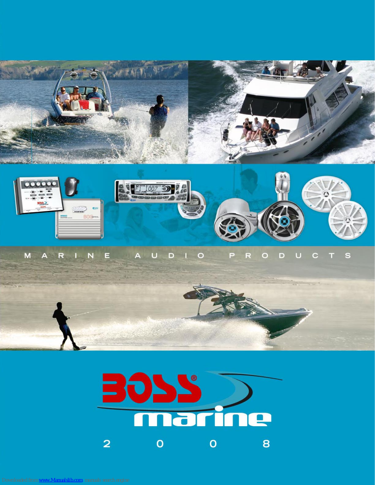 Boss marine MR1620S, MR1420W, MR1620W, MR1640W, MR2080W Specifications - ManualMachine.com