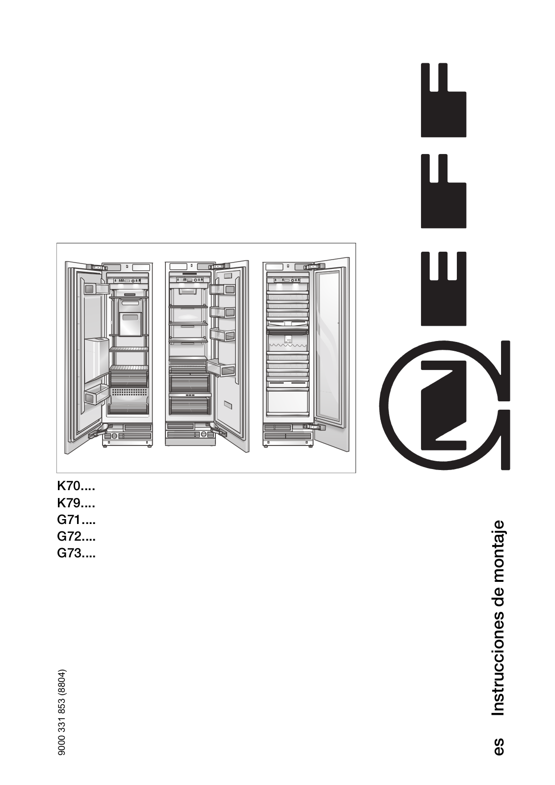 Neff G7146X0, G7246X0, K7076X0, G7161X0, K7961X0 User Manual