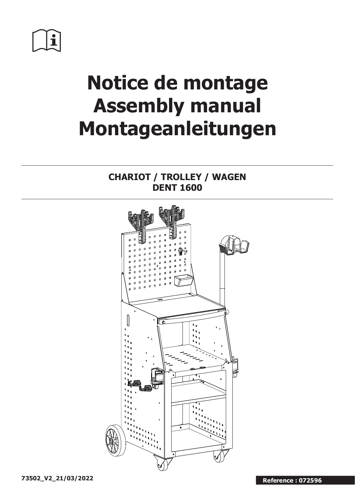 GYS TROLLEY DENT 1600 User guide - ManualMachine.com