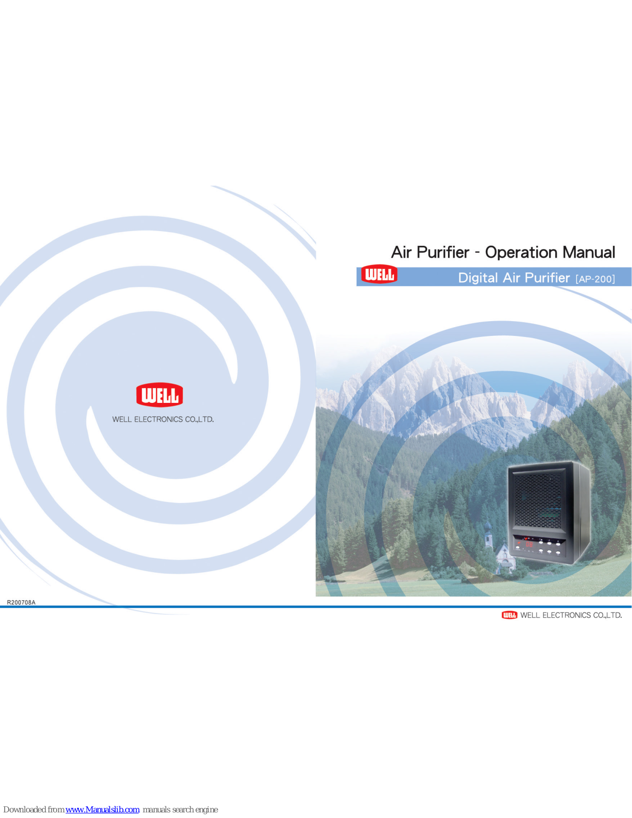Well AP-200 Operation Manual - ManualMachine.com