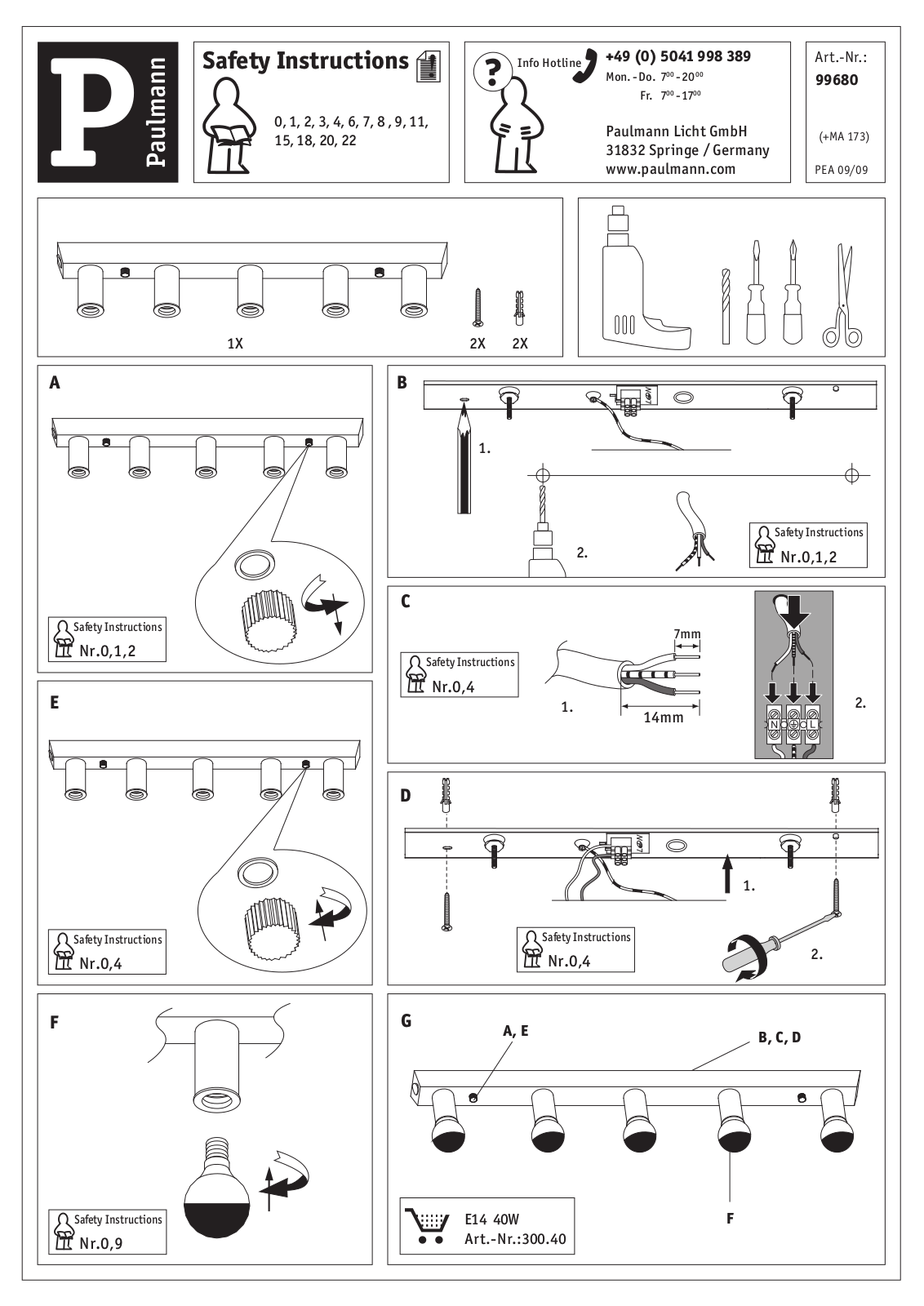 Paulmann 99680 Installation manual - ManualMachine.com