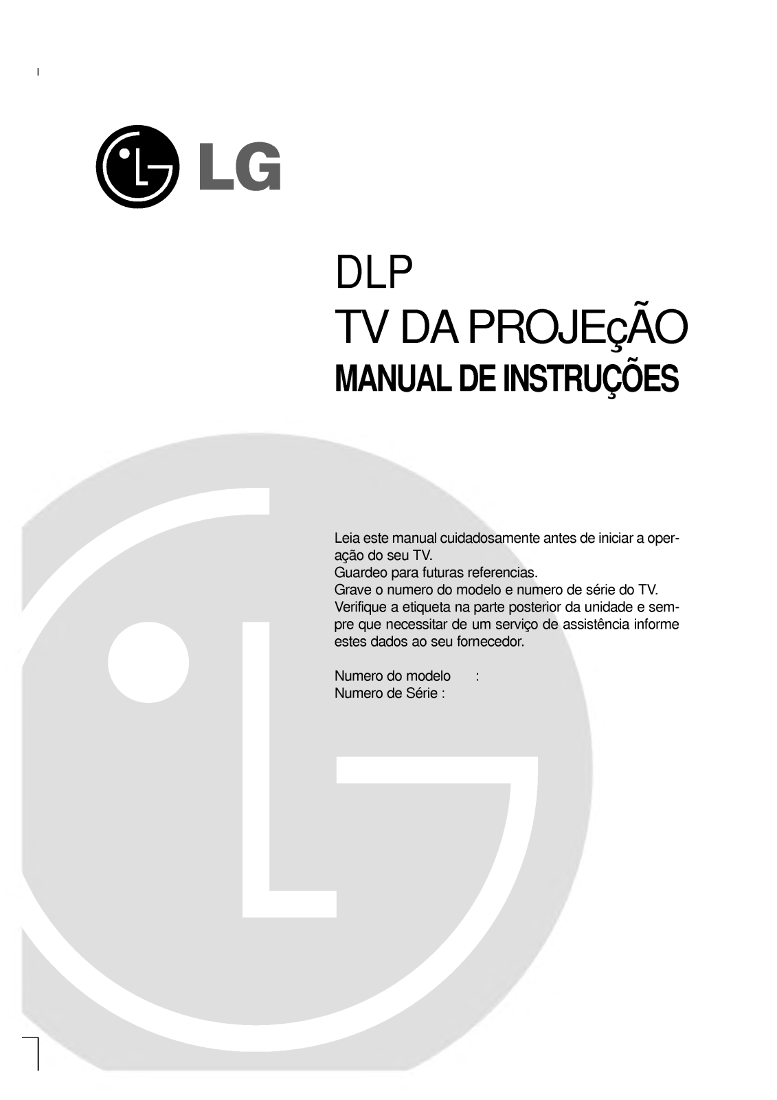 Lg RL-44SZ20RD User Manual