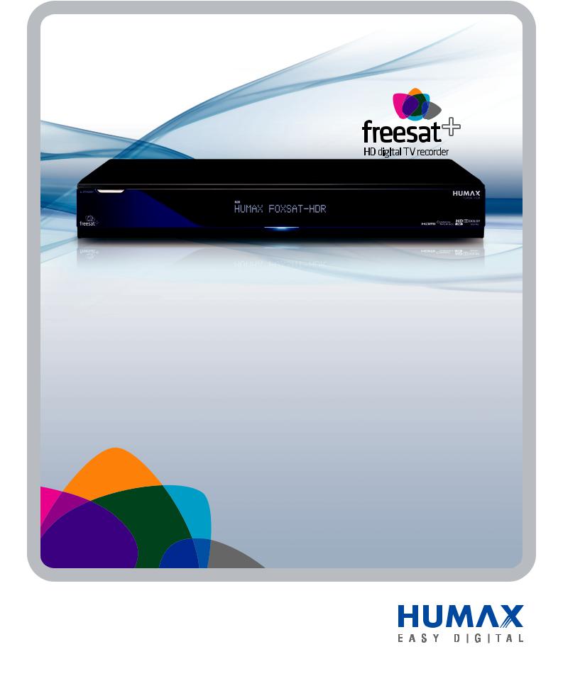 Humax FOXSAT-HDR User Manual