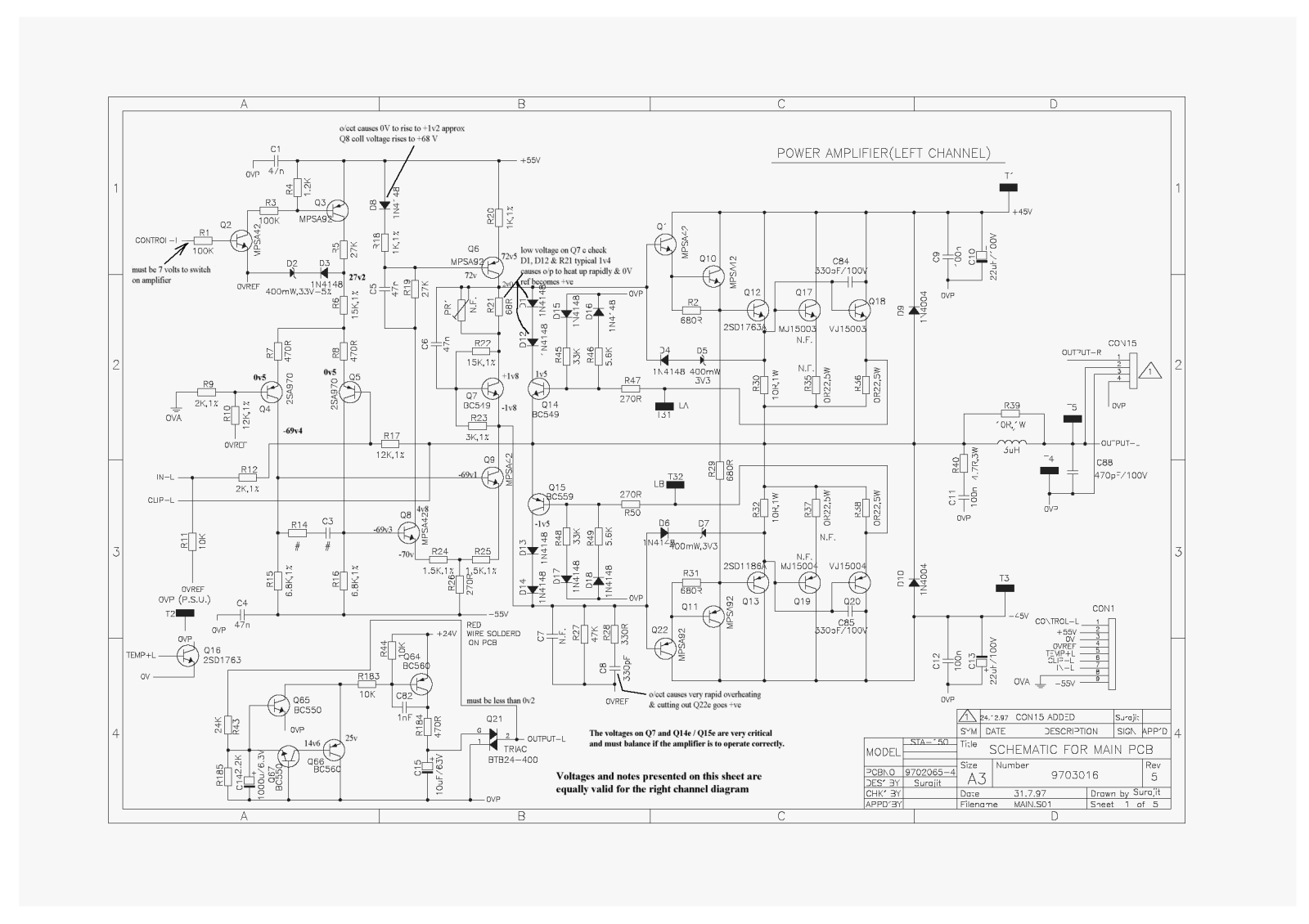 Stageline sta150 schematic