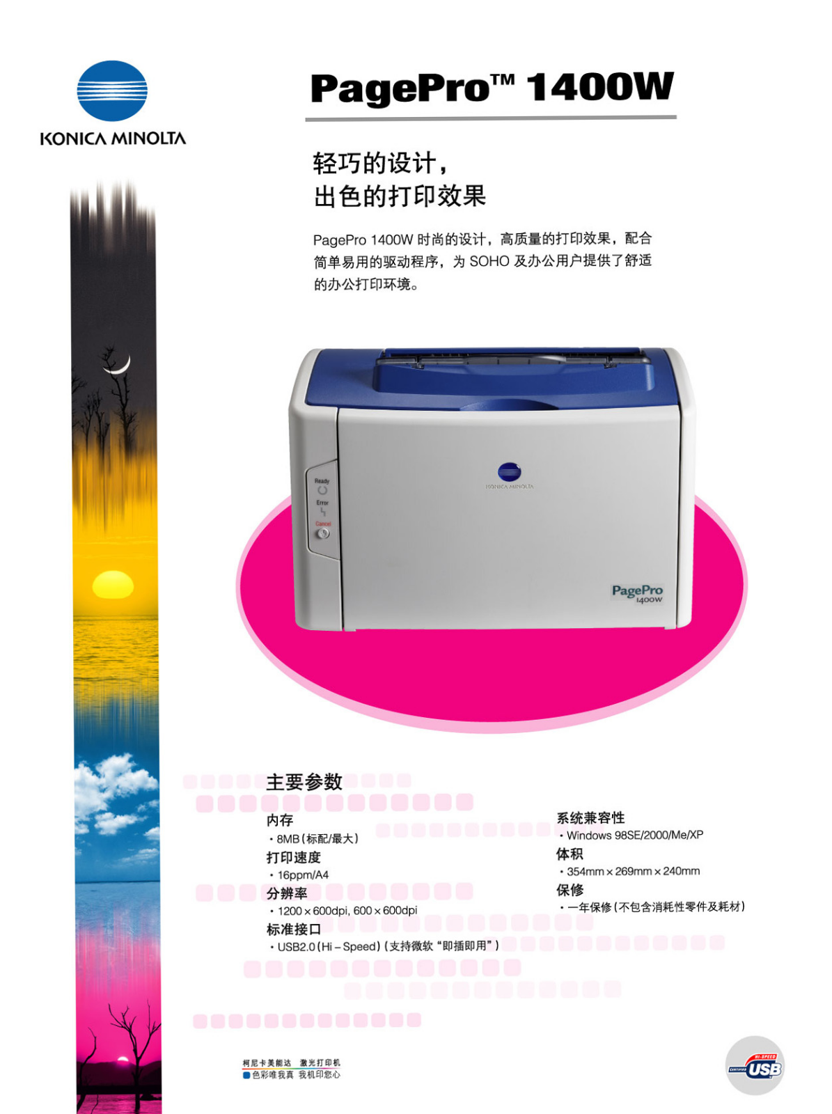 KONICA MINOLTA 1400W User Manual