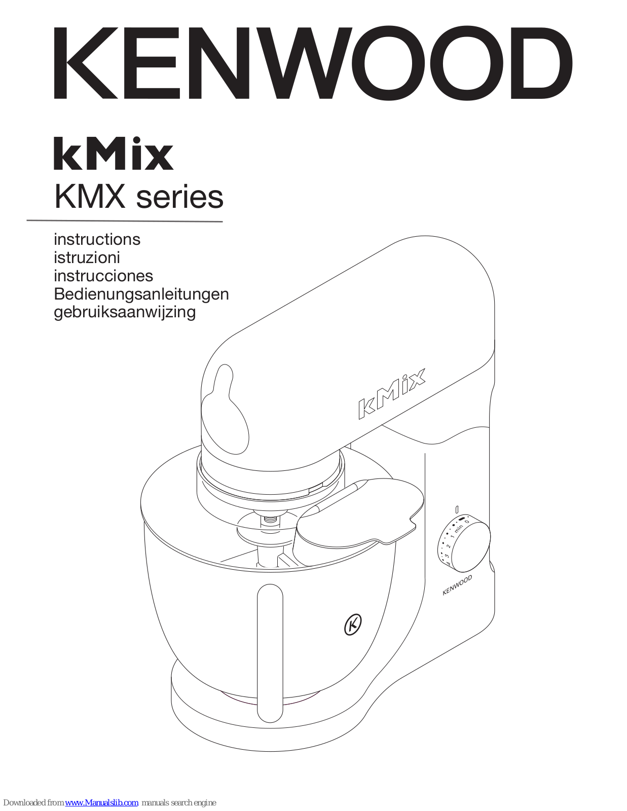 Kenwood KMX series, KMiX Instructions Manual