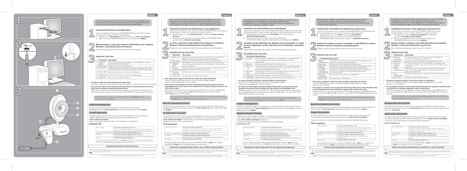 CREATIVE Live! Cam Video IM Pro V2 User Manual