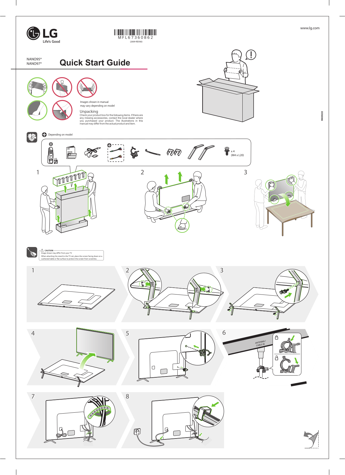 LG 65NANO95TNA Owner’s Manual