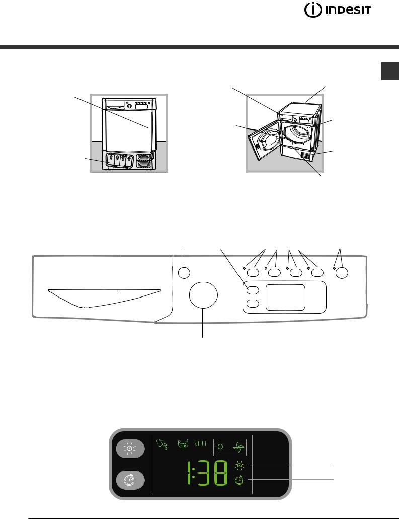 INDESIT IDCE G45 B (EU) User Manual