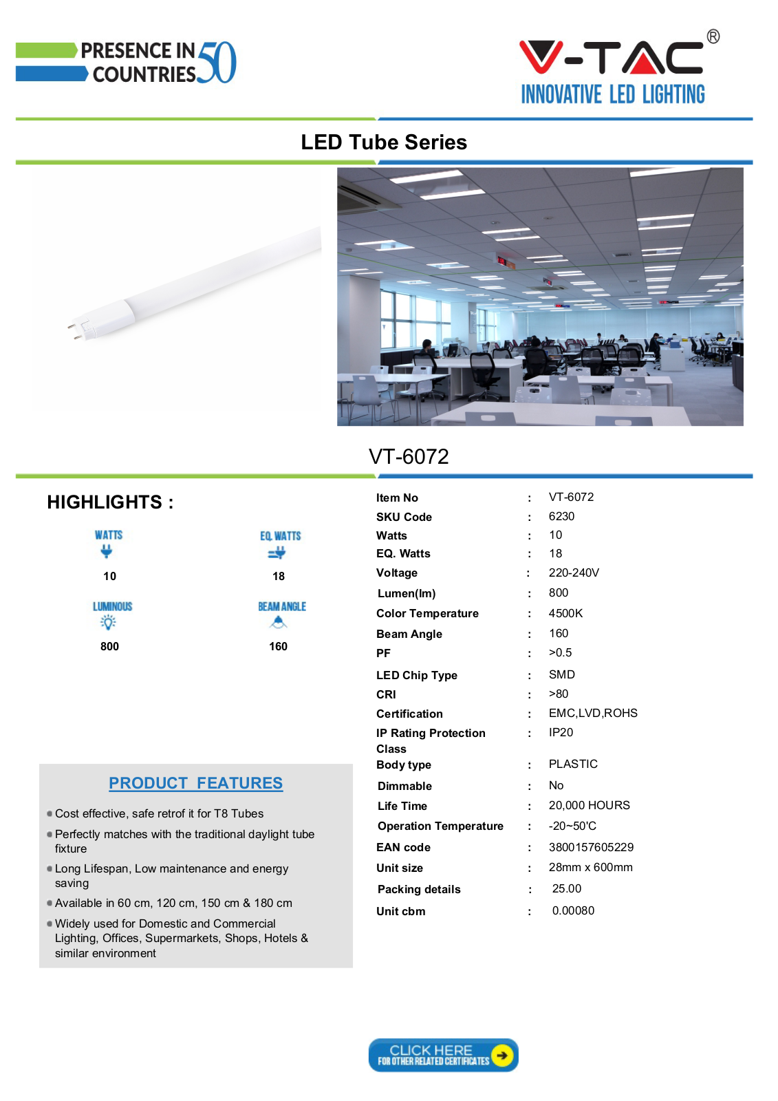 V-Tac VT-6072 User Manual - ManualMachine.com