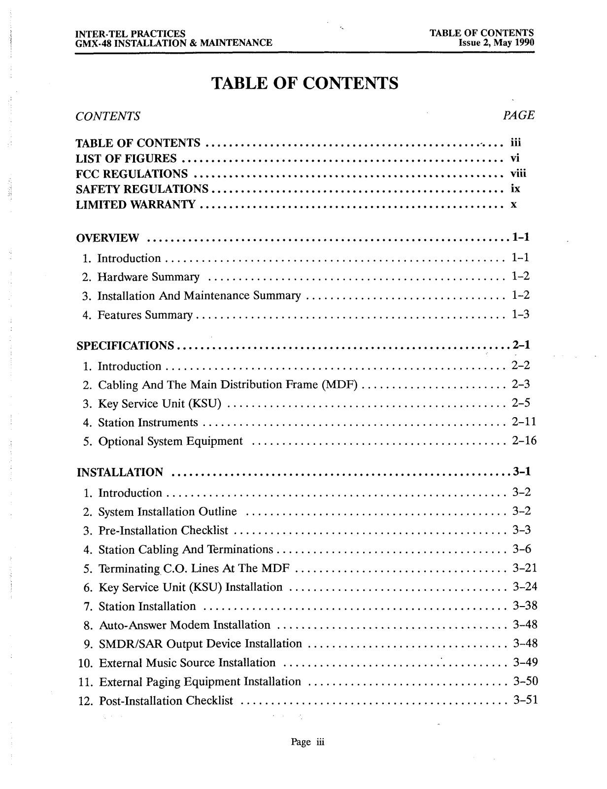 Inter-Tel GMX 48 User Guide