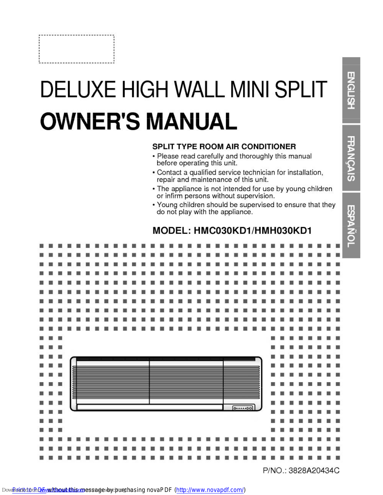 LG HMC030KD1, LS-K1830CL, LS-K2430CL, LS-K2430HL, LSC183VMA Owner's Manual