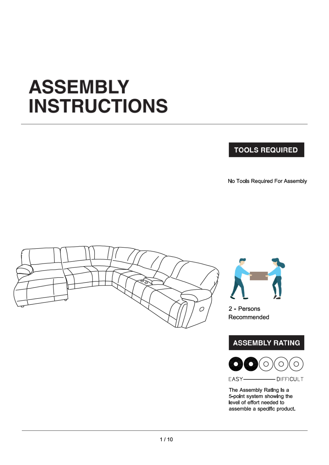 Alcott Hill ACOT1086 Assembly Instructions