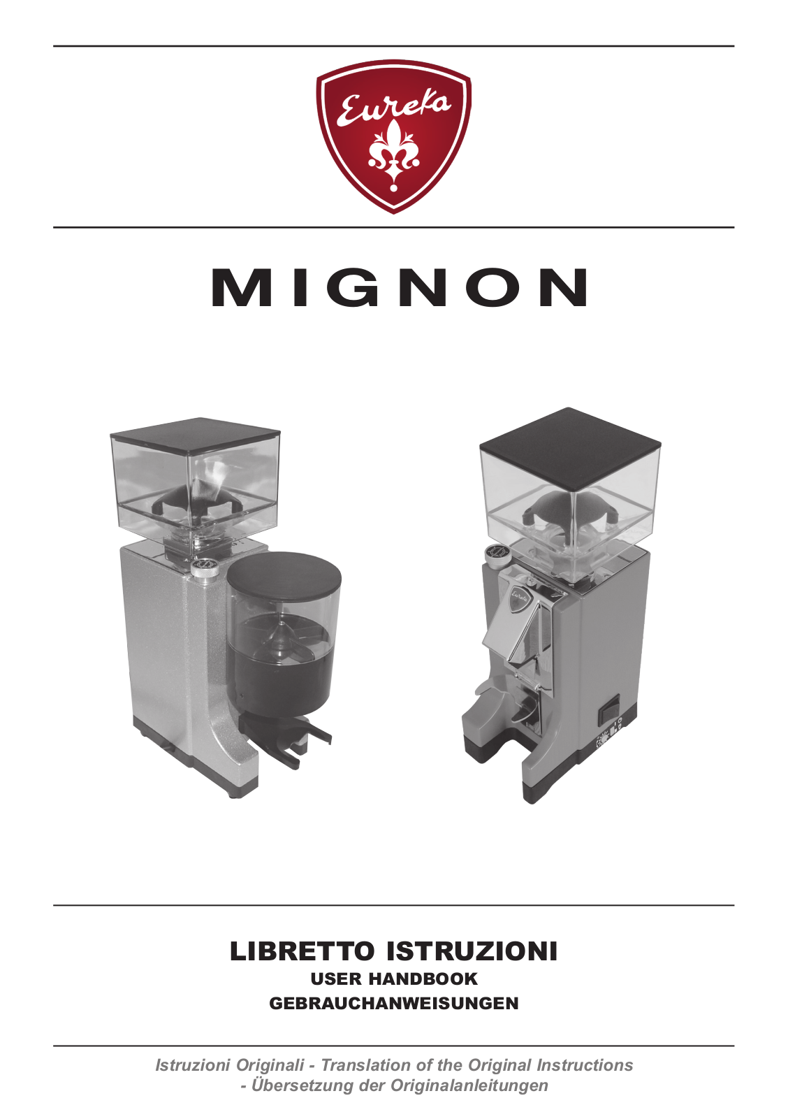 Eureka Mignon User Guide - ManualMachine.com