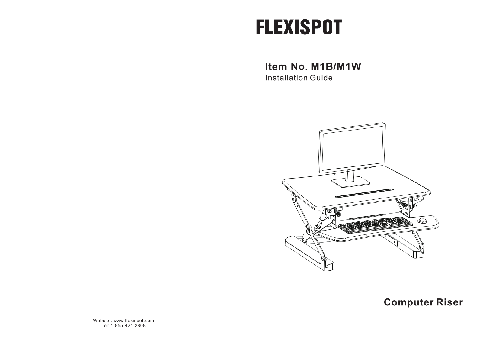 FlexiSpot M1B User Manual