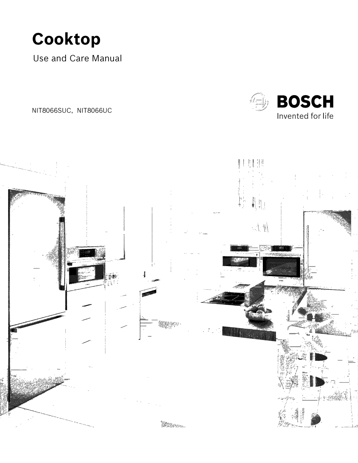 Bosch NIT8066SUC/01, NIT8066UC/01 Owner’s Manual