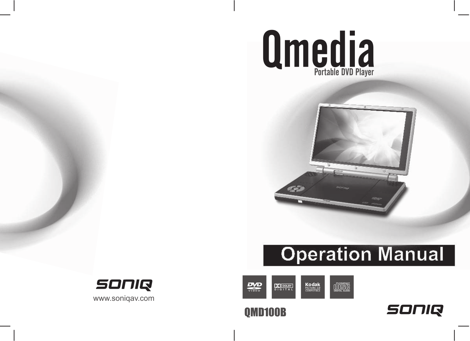 SONIQ QMD100B Instruction Manual