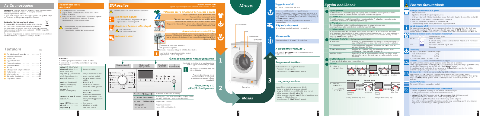 Siemens WS12X460BY User Manual