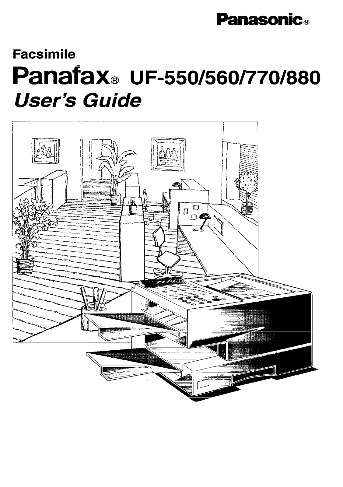 Panasonic UF-880, UF-770 User Manual