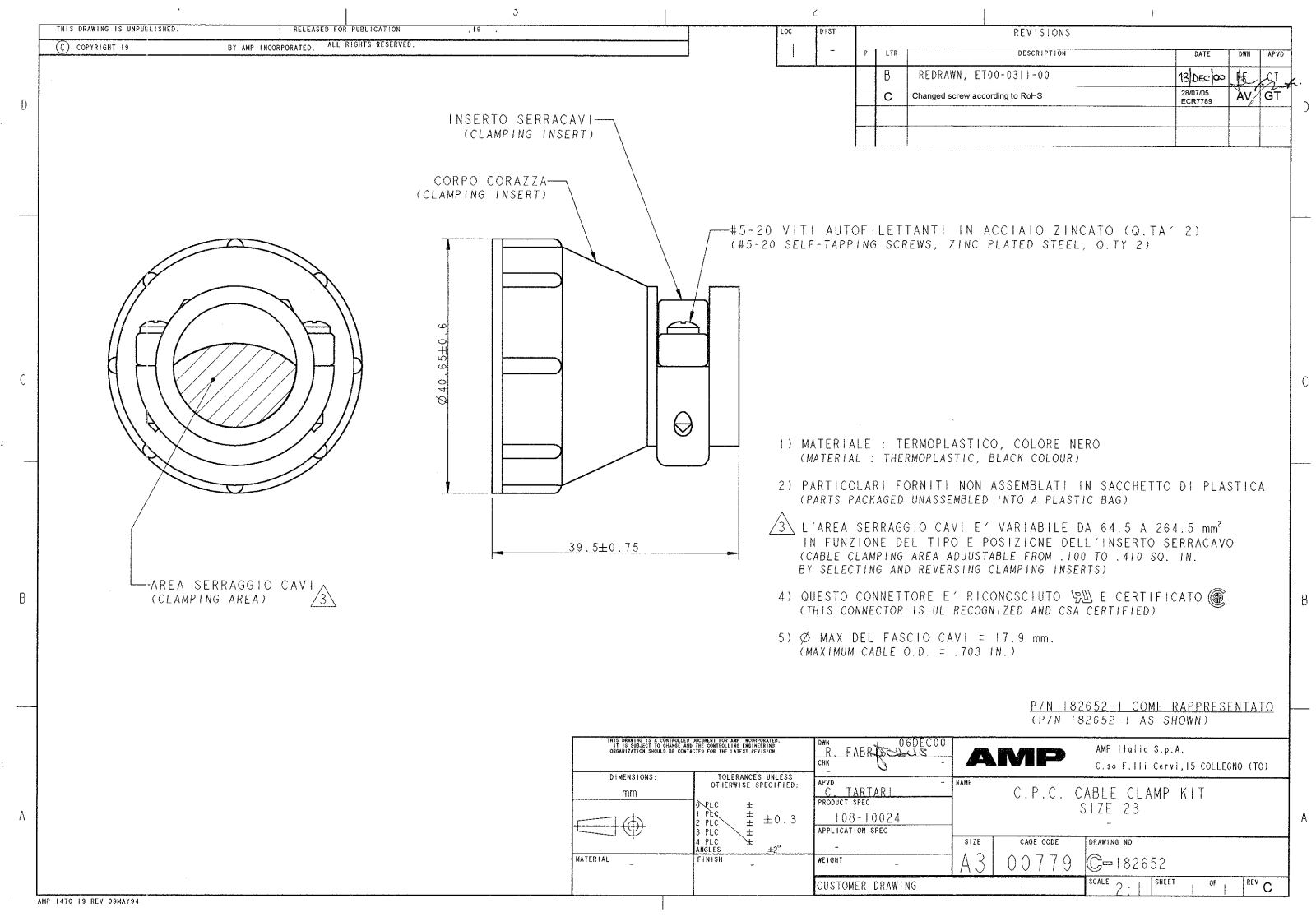 TYCO-ELECTRONICS CPC ZE 23 Datasheet - ManualMachine.com