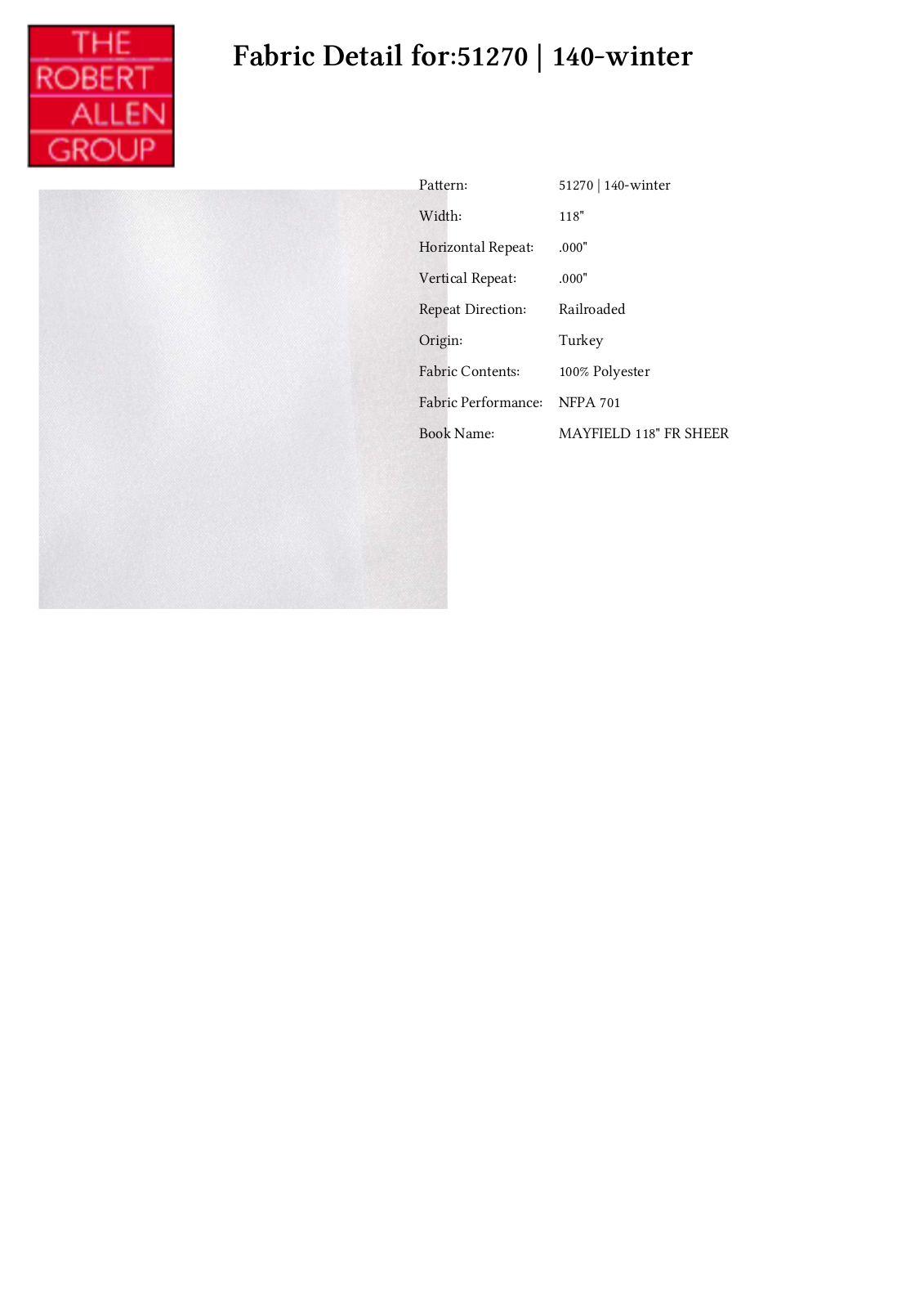 Duralee CRAL4269 Specifications - ManualMachine.com