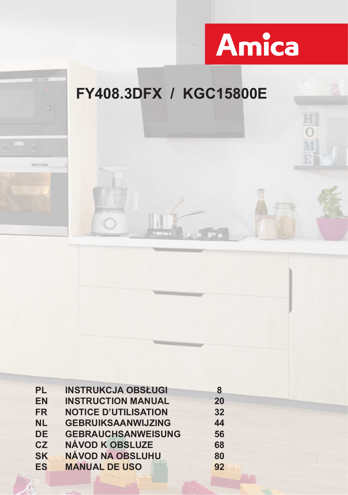 Amica FY408.3DFX Operating Instructions