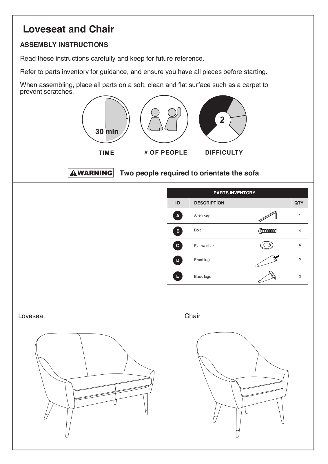 AllModern W005637613 Installation & Assembly - ManualMachine.com