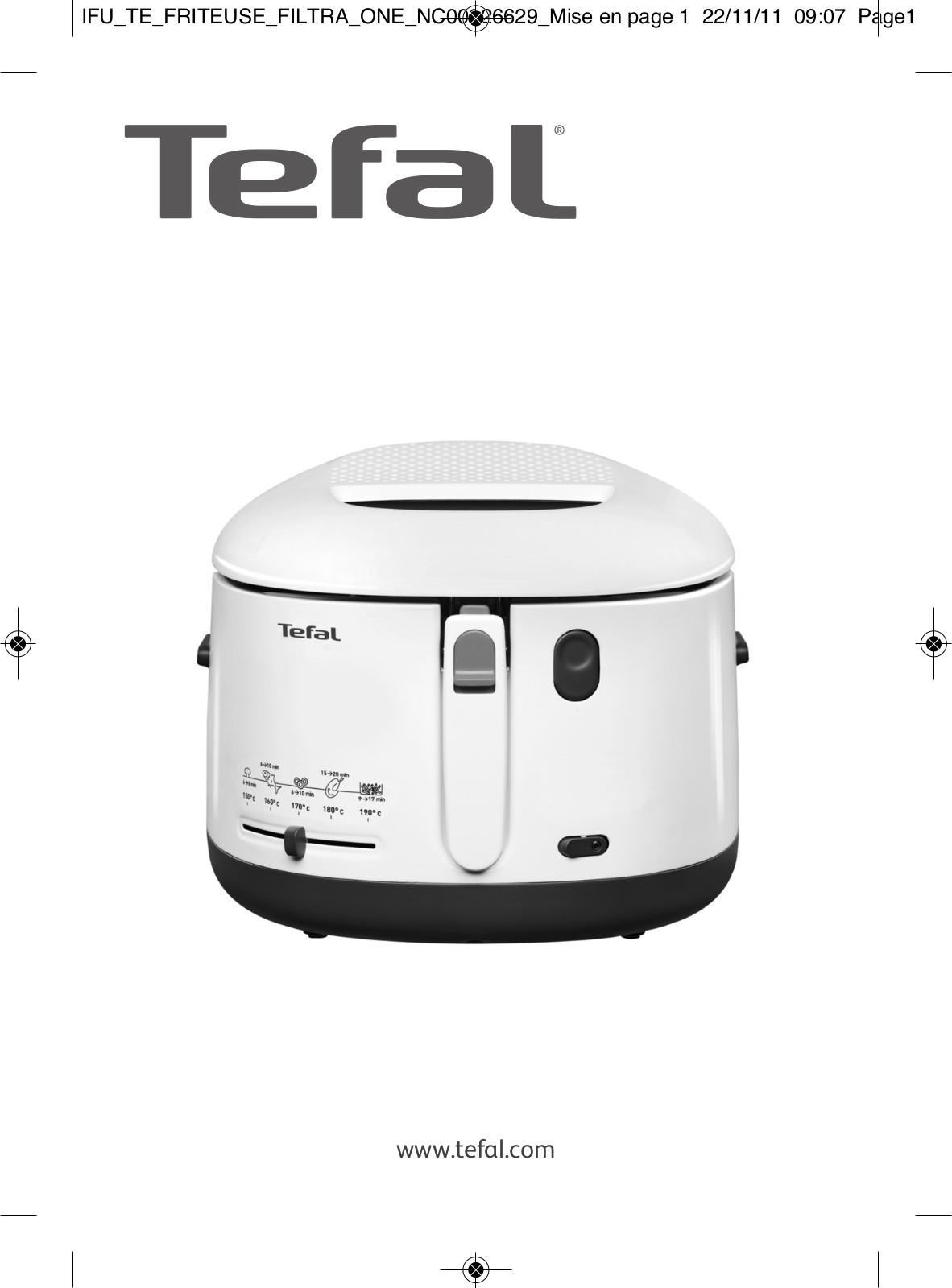 TEFAL FF161127, FF165127, FF165151, FF165125 Instruction Manual