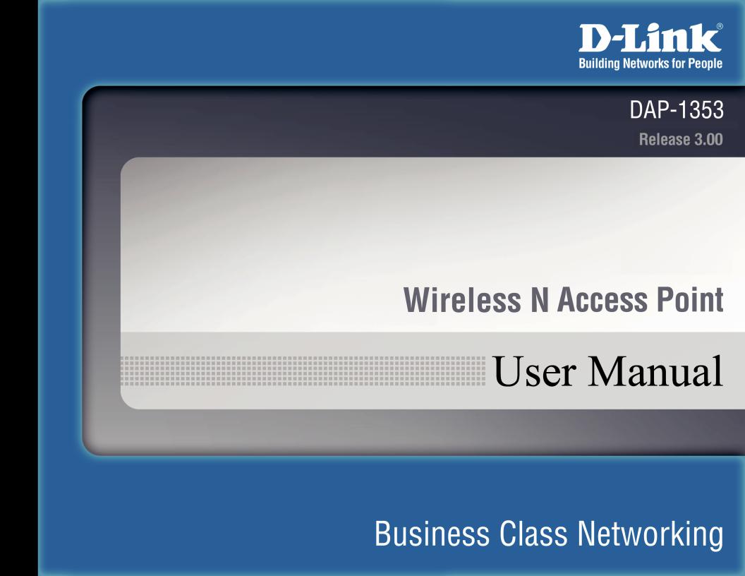 D-Link DAP-1353 User Manual