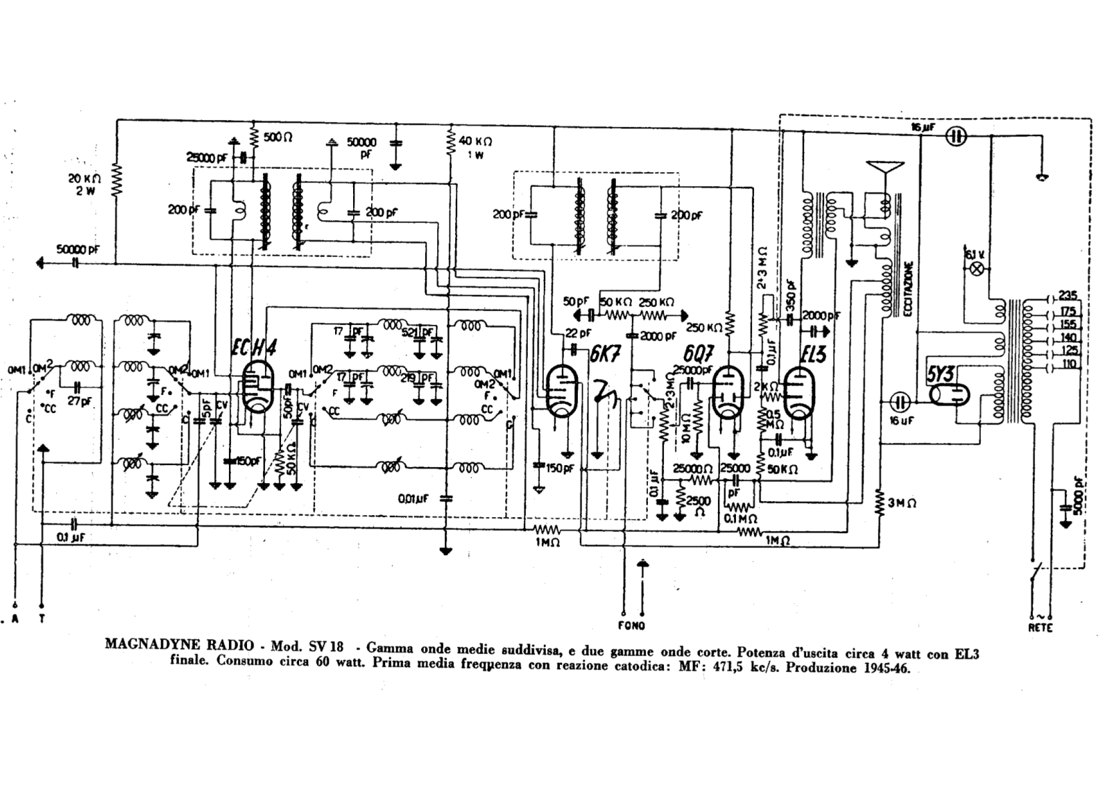 Magnadyne sv18 schematic - ManualMachine.com