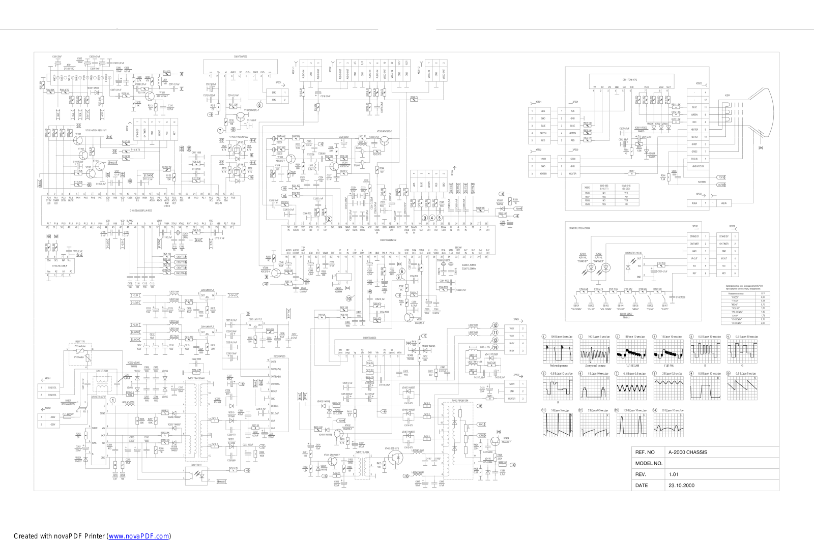 BEKO А-2000 Schematic