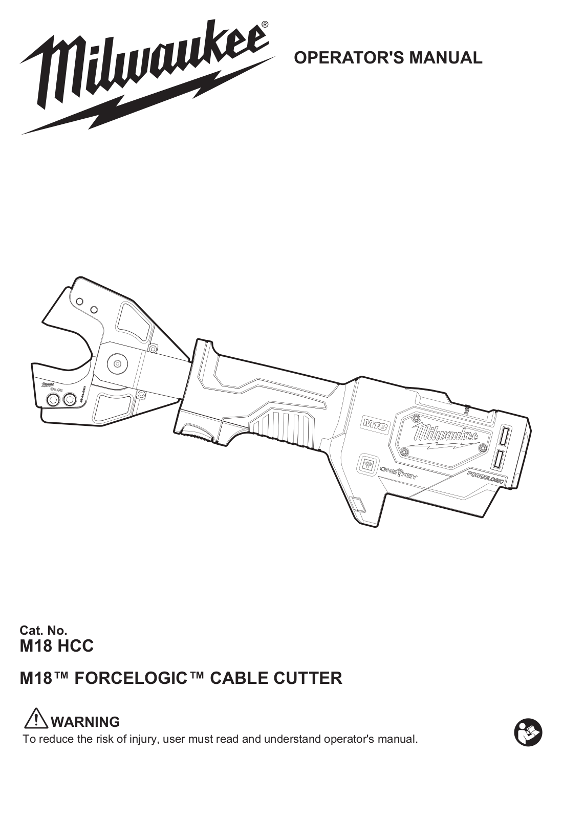 Milwaukee M18 FORCELOGIC Operator's Manual