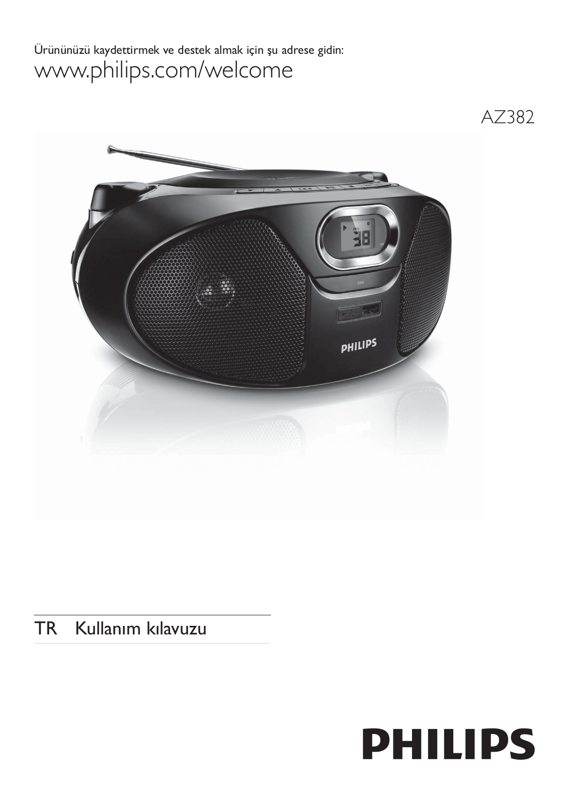 PHILIPS AZ382 User Manual