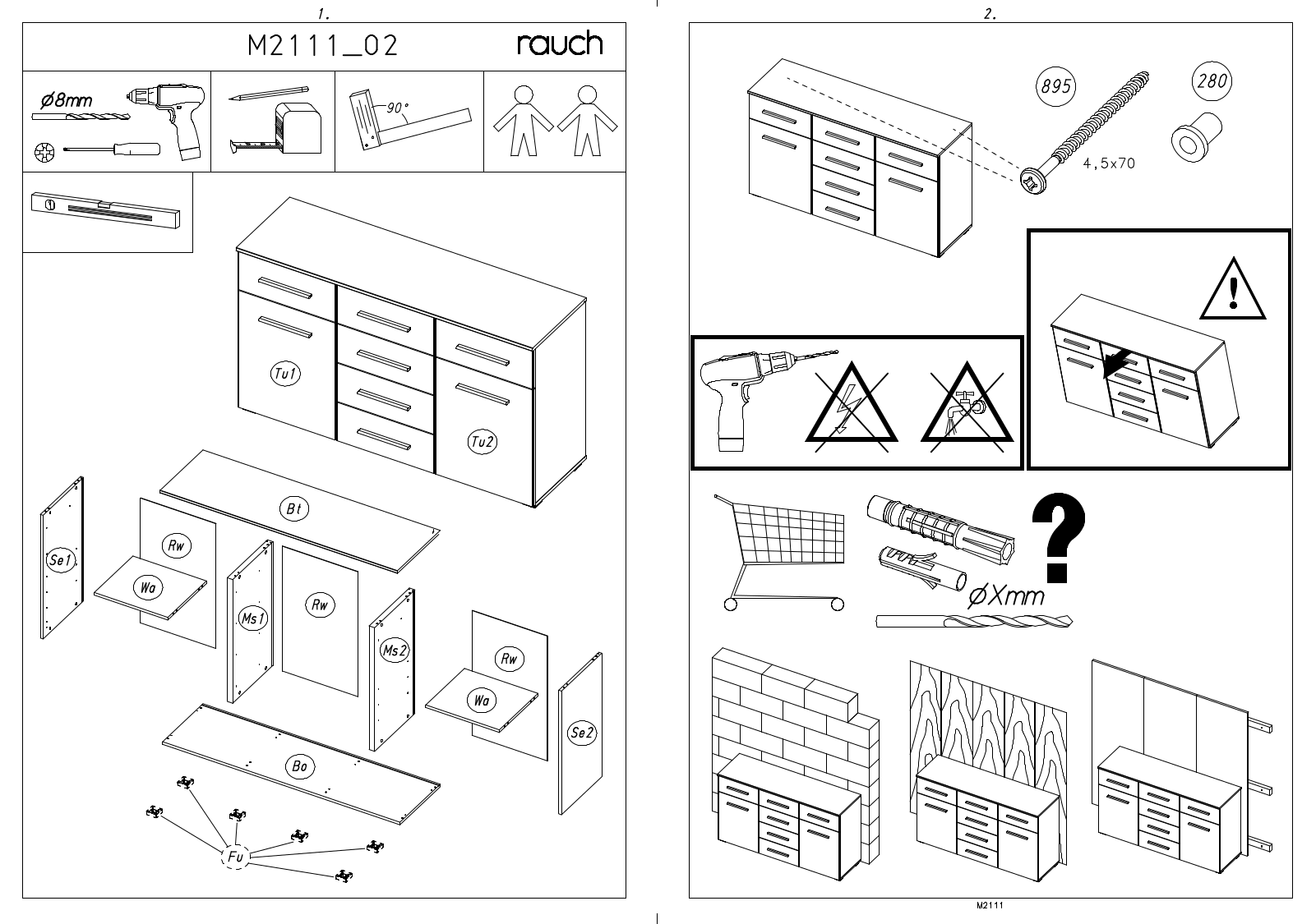 rauch M2111 Assembly instructions - ManualMachine.com