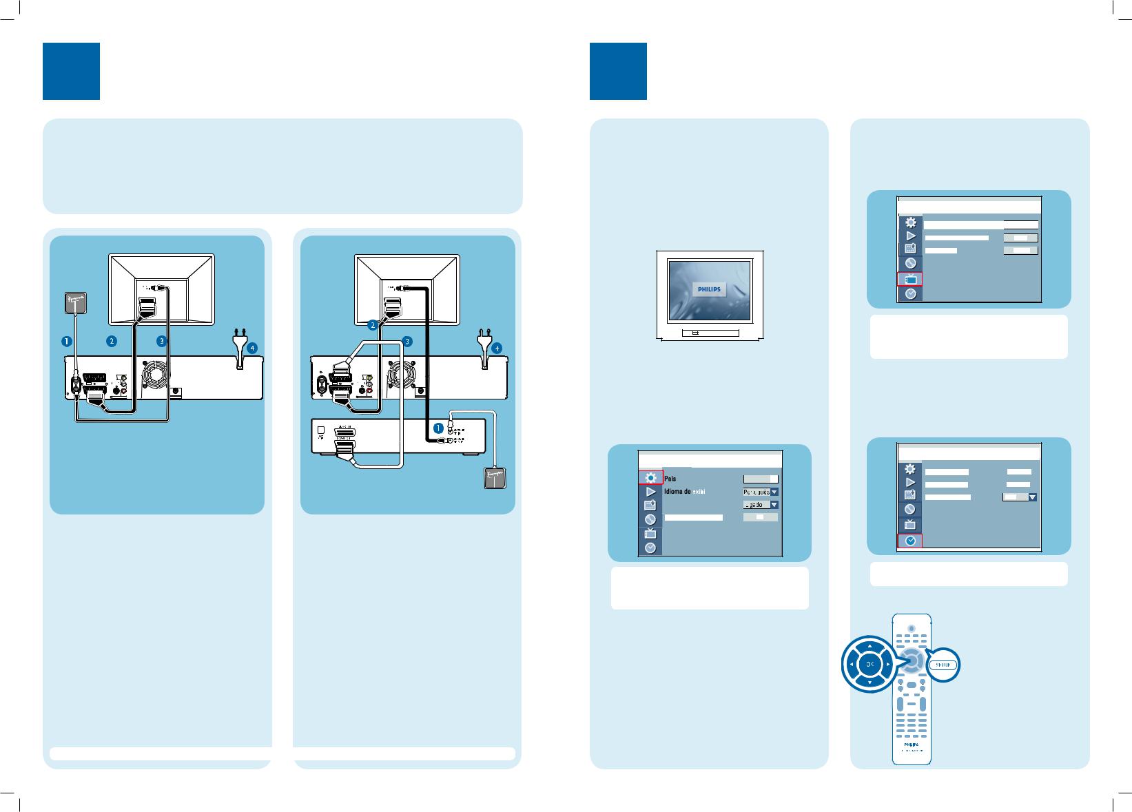 Philips DVDR3430V, DVDR3432V Getting Started Guide