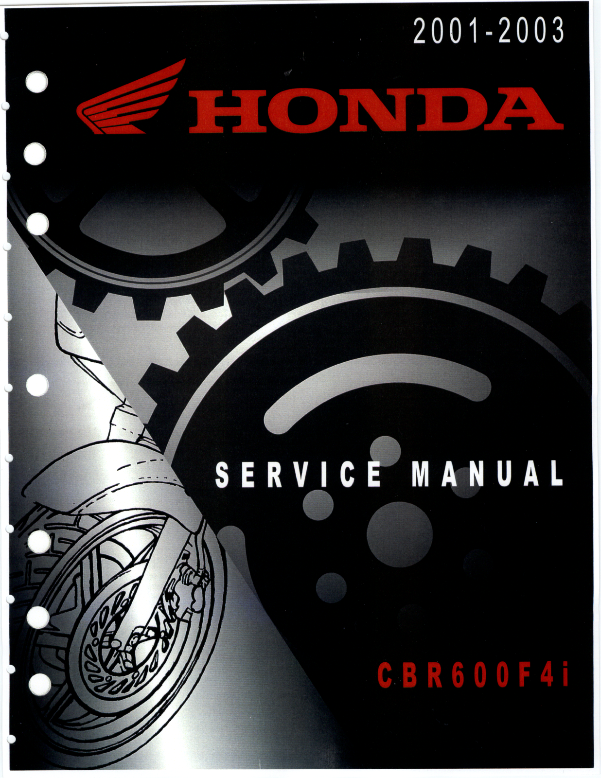 Honda CBR 600F4i '01-'03 Service Manual